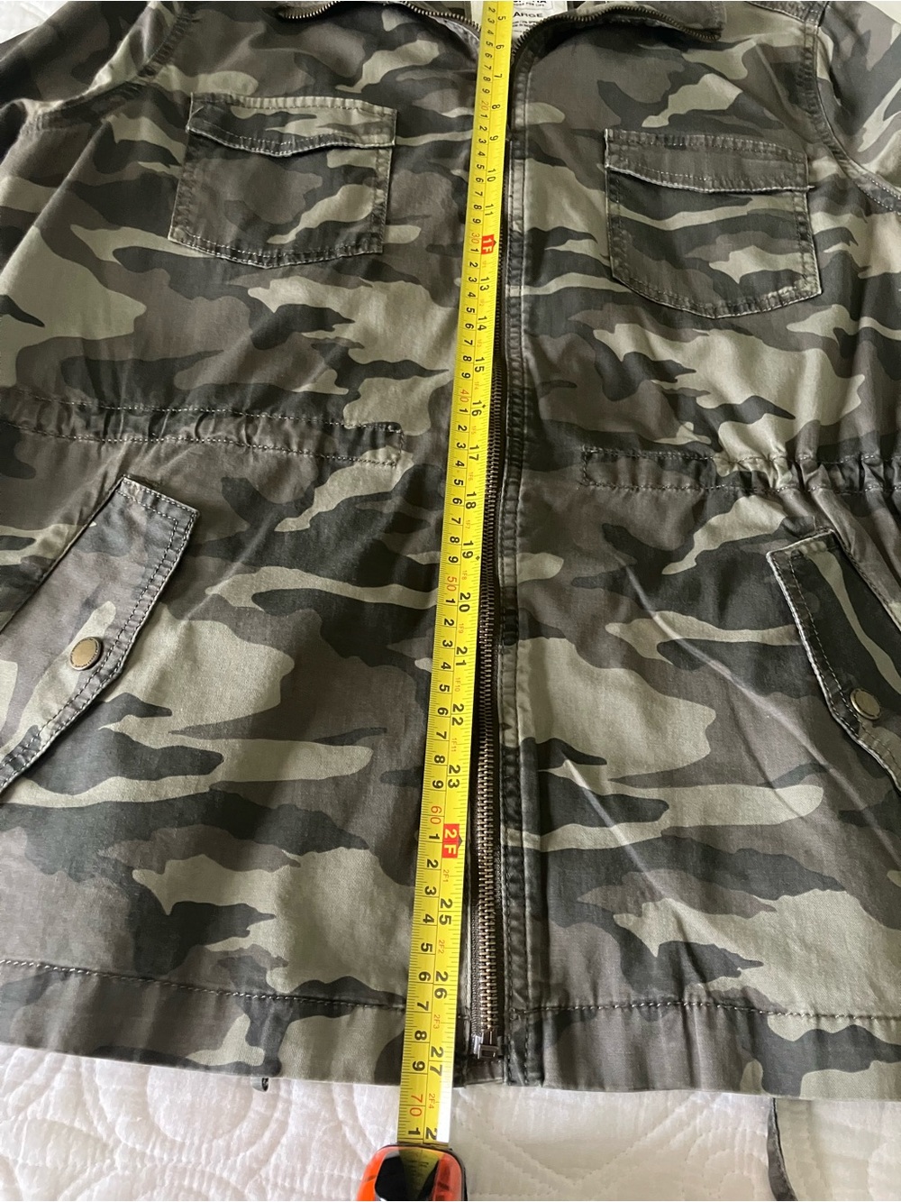 Sonoma Camo Utility Jacket XL | Zip Front Military Style Lightweight Jacket - Picture 11 of 12